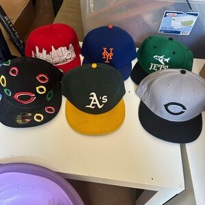 Collection of Baseball Caps